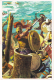 Historische Schlachten Sammelbild Nr. 14