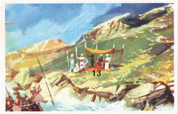 Historische Schlachten Sammelbild Nr. 13