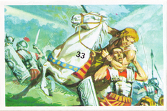 Historische Schlachten Sammelbild Nr. 33
