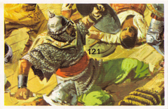Historische Schlachten Sammelbild Nr. 121