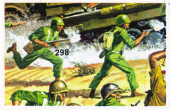 Historische Schlachten Sammelbild Nr. 298