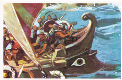 Historische Schlachten Sammelbild Nr. 17
