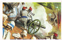 Historische Schlachten Sammelbild Nr. 168