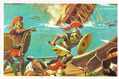 Historische Schlachten Sammelbild Nr. 4