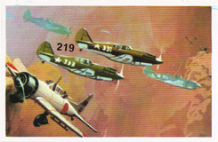 Historische Schlachten Sammelbild Nr. 219