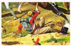 Historische Schlachten Sammelbild Nr. 156