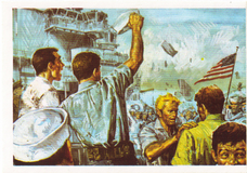Historische und aktuelle Schlachten Sammelbild Nr. 219
