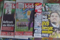 9 x KICKER und 4 x SPORT BILD