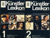 Künstlerlexikon - Biographien der großen Maler, Bildhauer und Baumeister in zwei Büchern